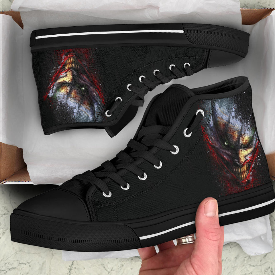 Skull Shoes for Men Fashion Sneaker High Top 5