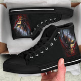 Skull Shoes for Men Fashion Sneaker High Top 5