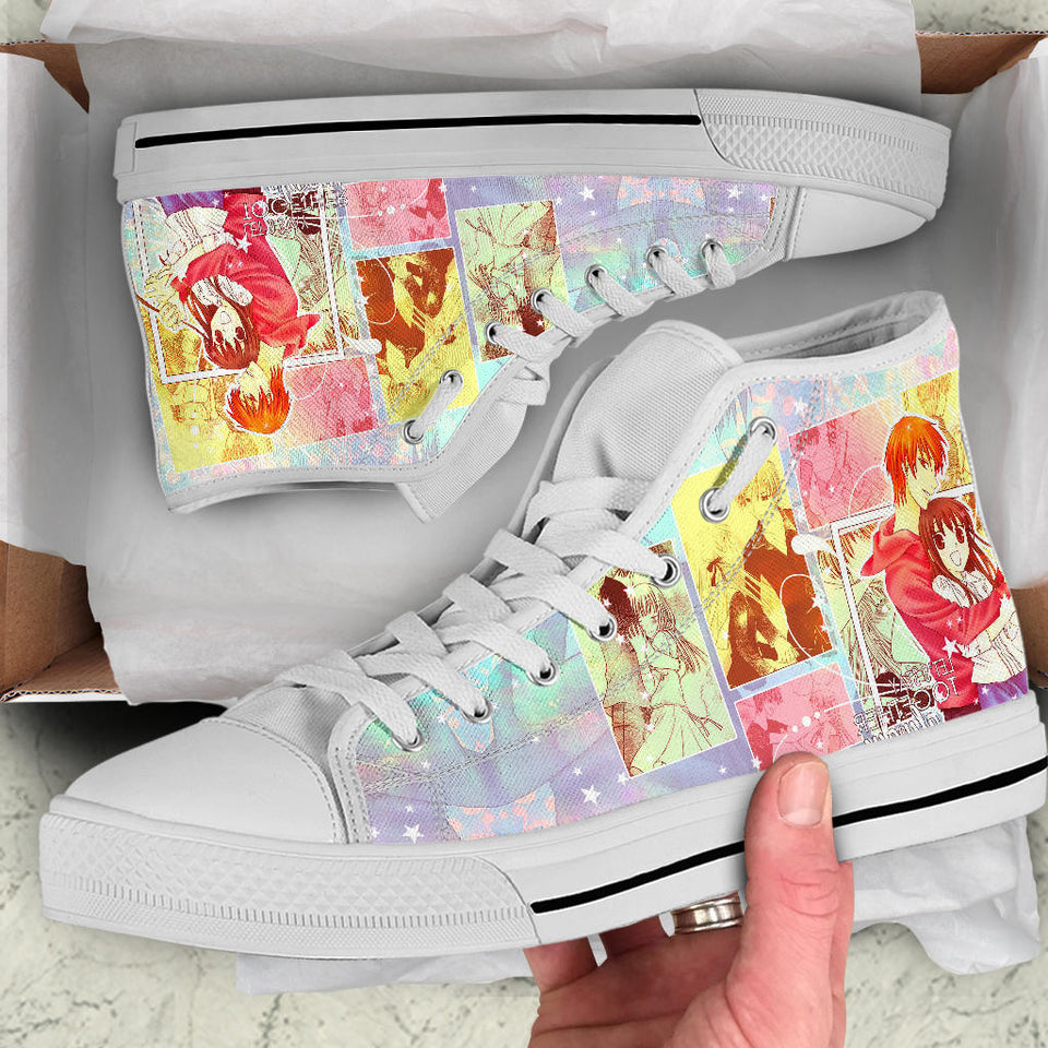 Fruits Basket Tohru Honda Cute Love themed custom shoes