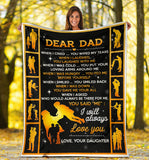 to My Dear DAD Love Your Daughter