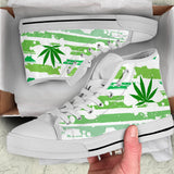 Rastaman Cannabis Leaf Flag Custom Sneakers