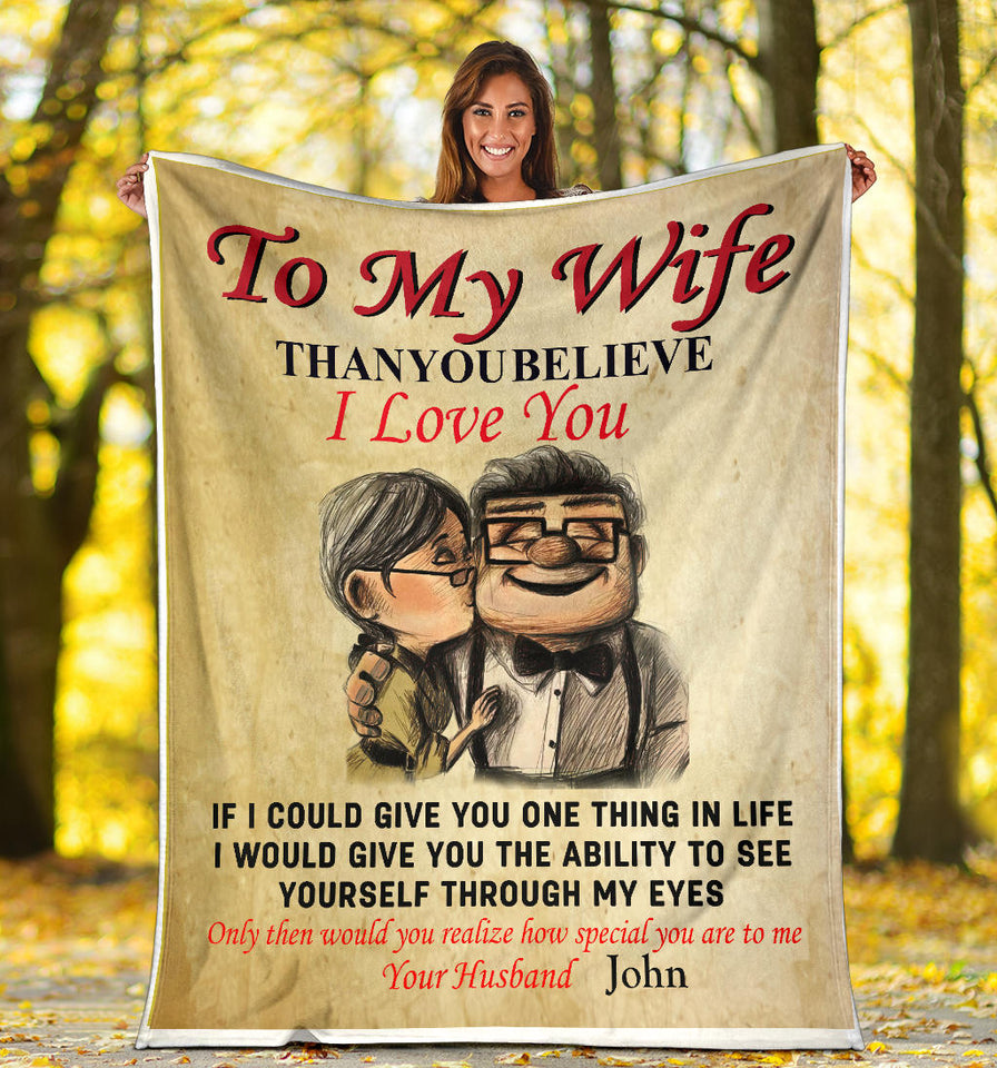 to My Wife Blanket PL