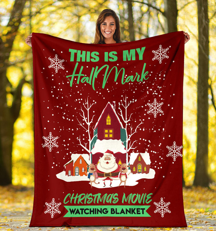 This is my hallmark blanket