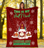 This is my hallmark blanket