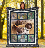 german shorthaired pointer blanket