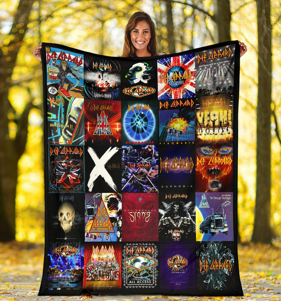 Def Leppard Blanket