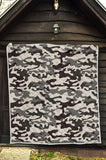 Grey Camouflage Gray Camo Pattern