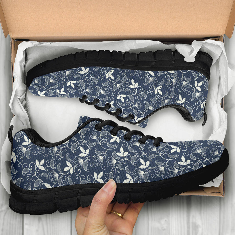 Flower Fractal, Handmade Boots, Leather Boots SNEAKERS