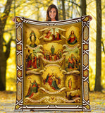 The Blessed Virgin Mary Blanket copy