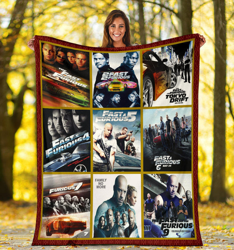 Fast And Furious Blanket