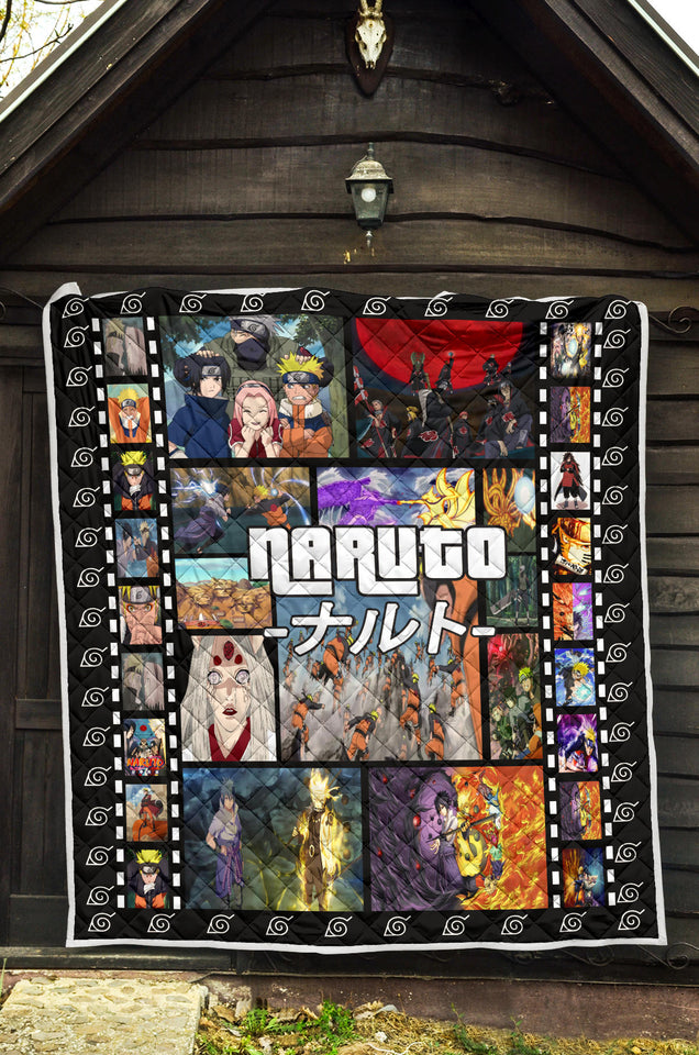 Naruto Anime 3D Blanket Naruto Quilt