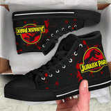 Jurassic Park Custom Canvas High Top