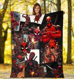 Deadpool Blanket Deadpool 3D Quilt
