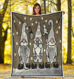 Christmas Gnomes Blanket