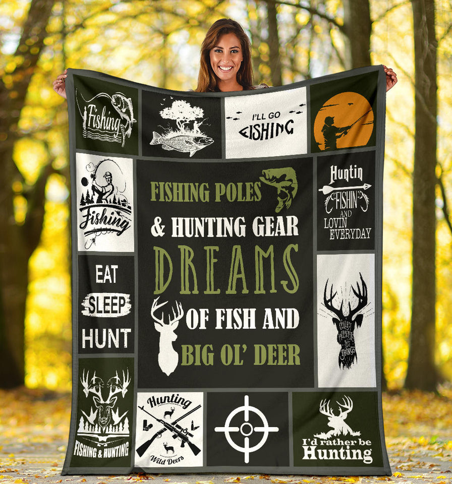 Hunting Fishing Blanket