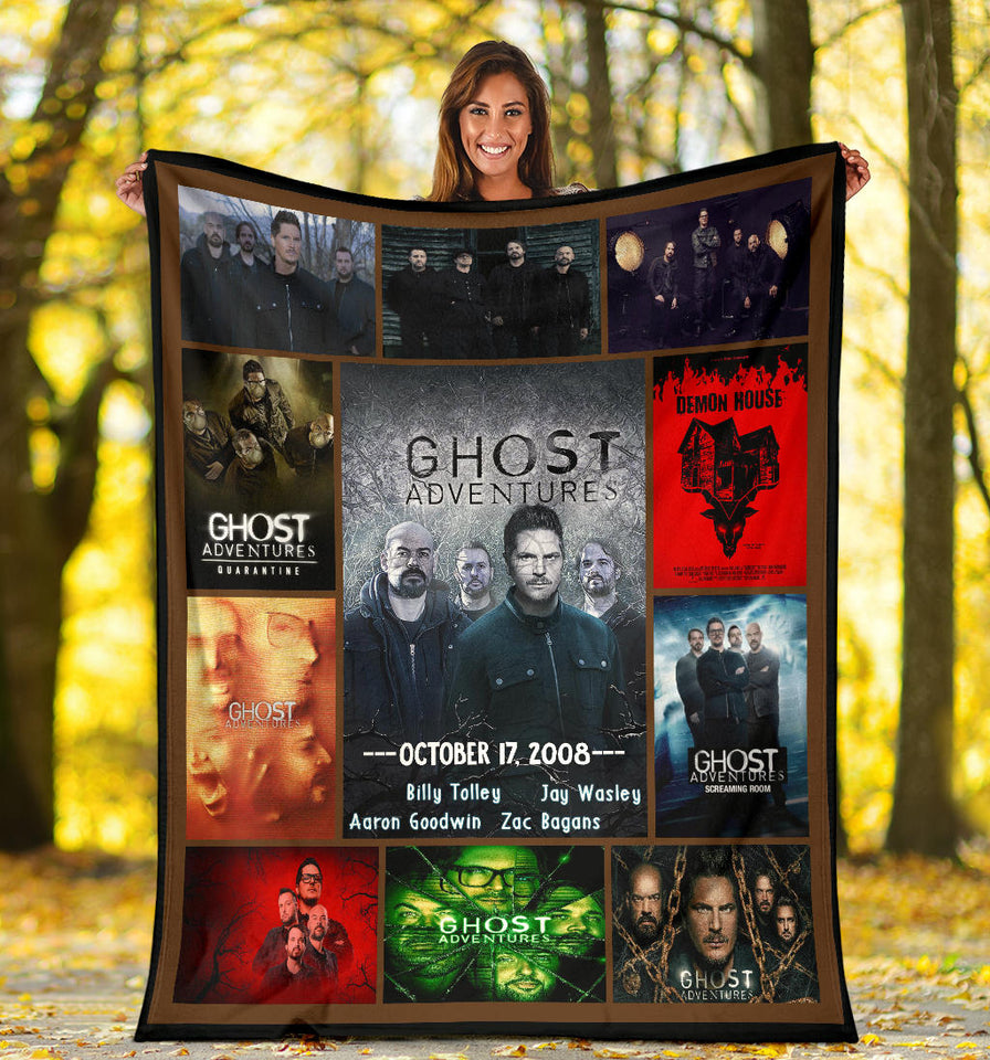 Ghost Adventures Blanket