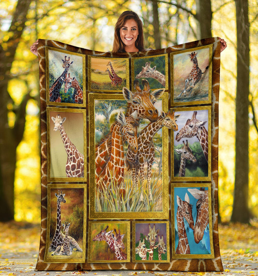Giraffe Blanket
