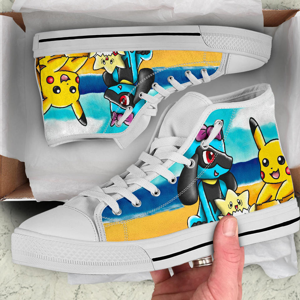 Pikachu Shoes Pokemon Converse Custom