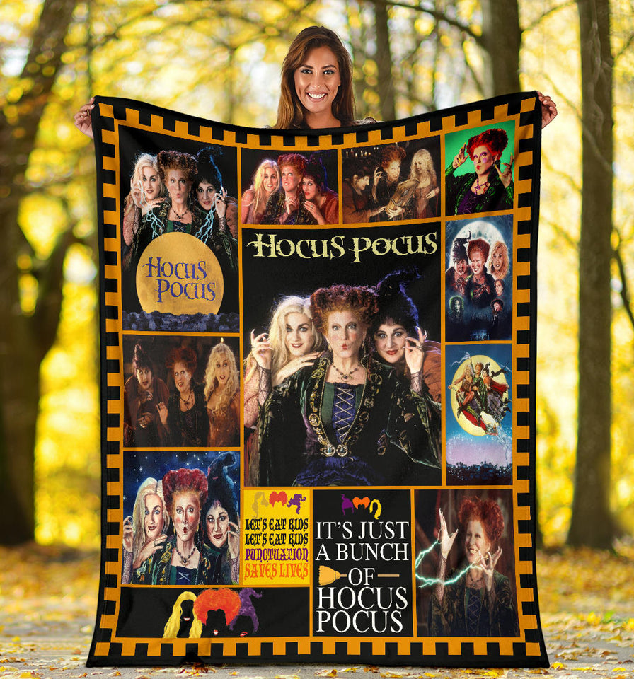 Hocus Pocus Halloween Version 3 Blanket