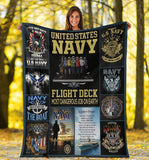 US Navy Blanket Army Quilt US Flag Blanket