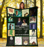 Pride And Prejudice V3 Blanket