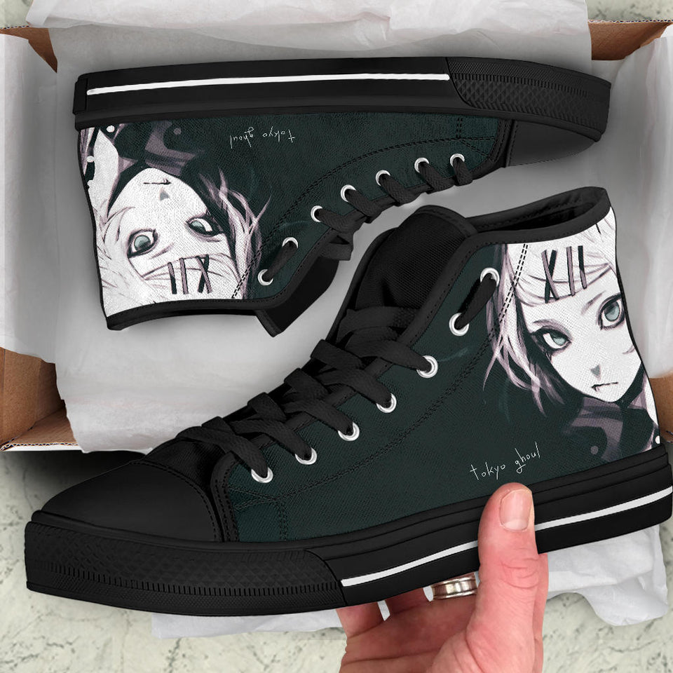 Tokyo Ghoul Juuzo Suzuya Cute Anime Women themed custom shoes