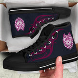 Tribal Wolf, Womens Leather Boots, Wolf Boots