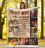 Carl & Ellie To My Wife You're Braver Than You Believe