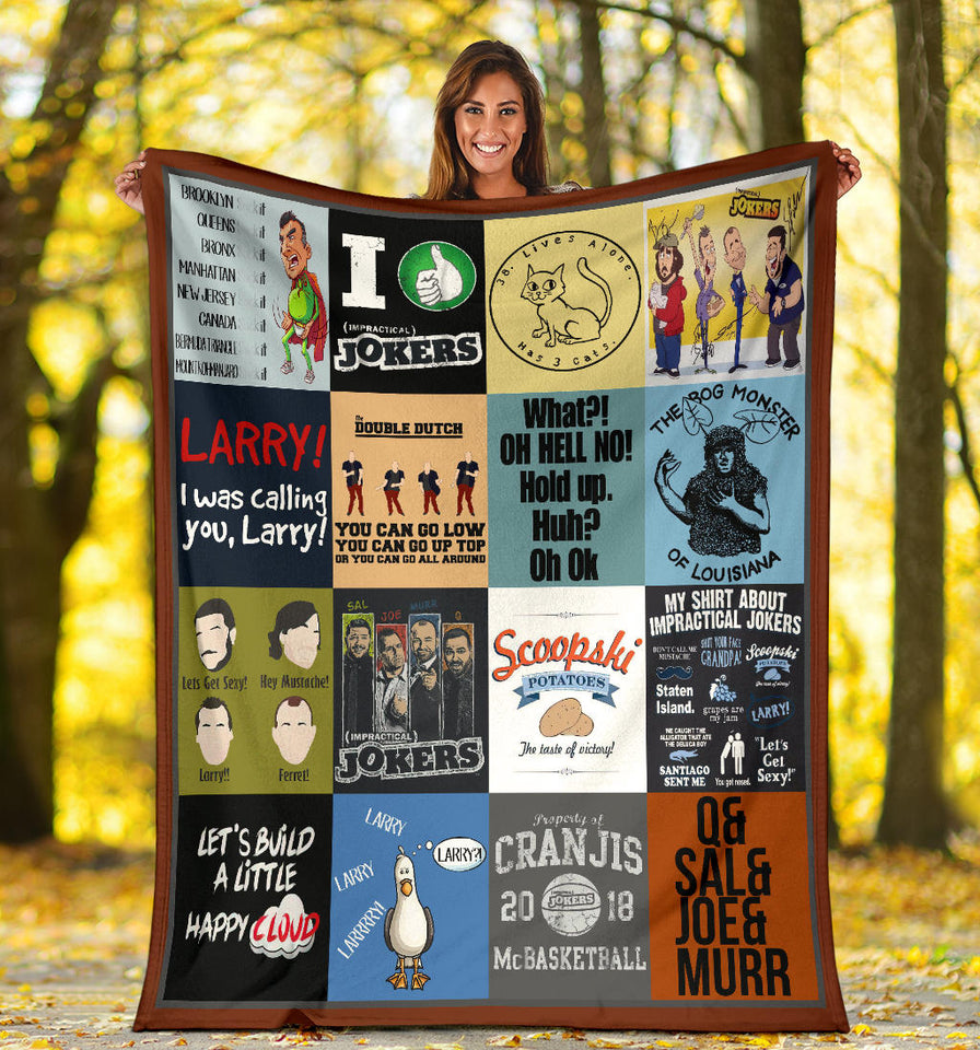 Impractical Jokers Blanket