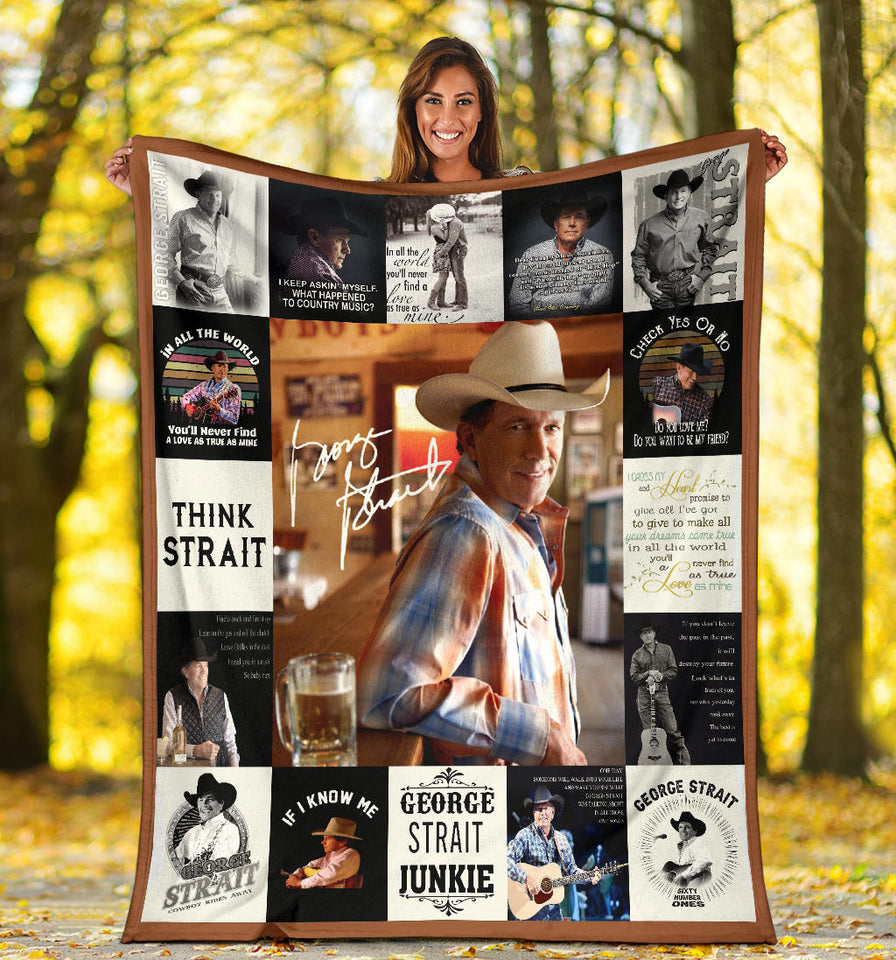 George Strait Blanket
