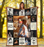 George Strait Blanket