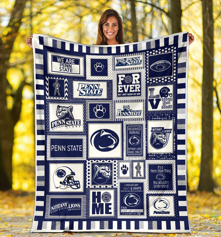 Penn State Nittany Lions 60x80b pillow