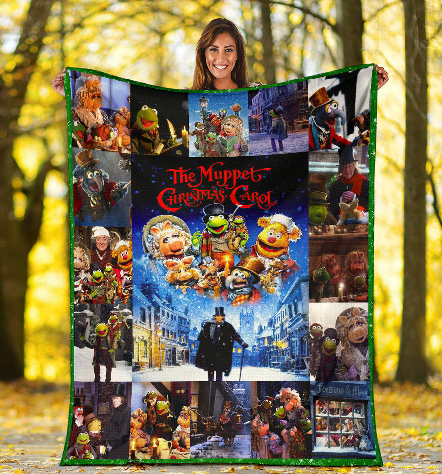 The Muppet Christmas Carol Blanket