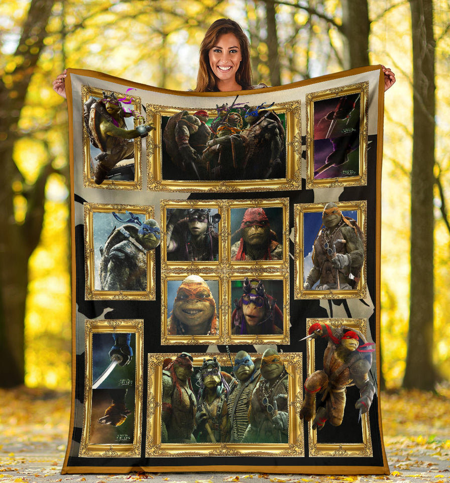 Ninja Turtle 01 3D Quilt copy