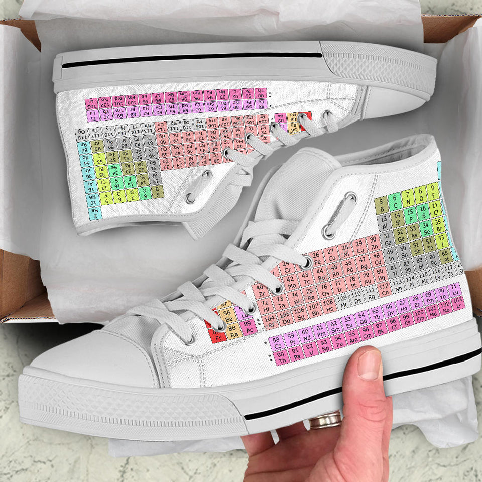 Periodic Table of Elements, Custom Made Shoes