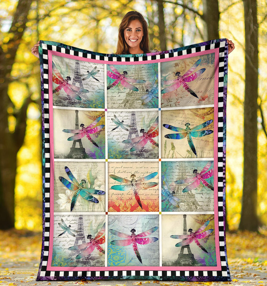 Dragonfly Love Blanket copy