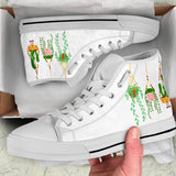 Hanging plants Hand painted shoes