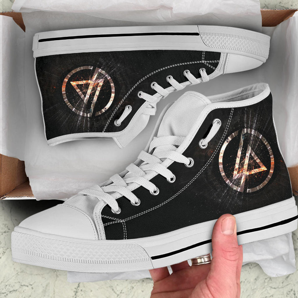 Linkin Park Rock Band Shoes, Linkin Park Hightop