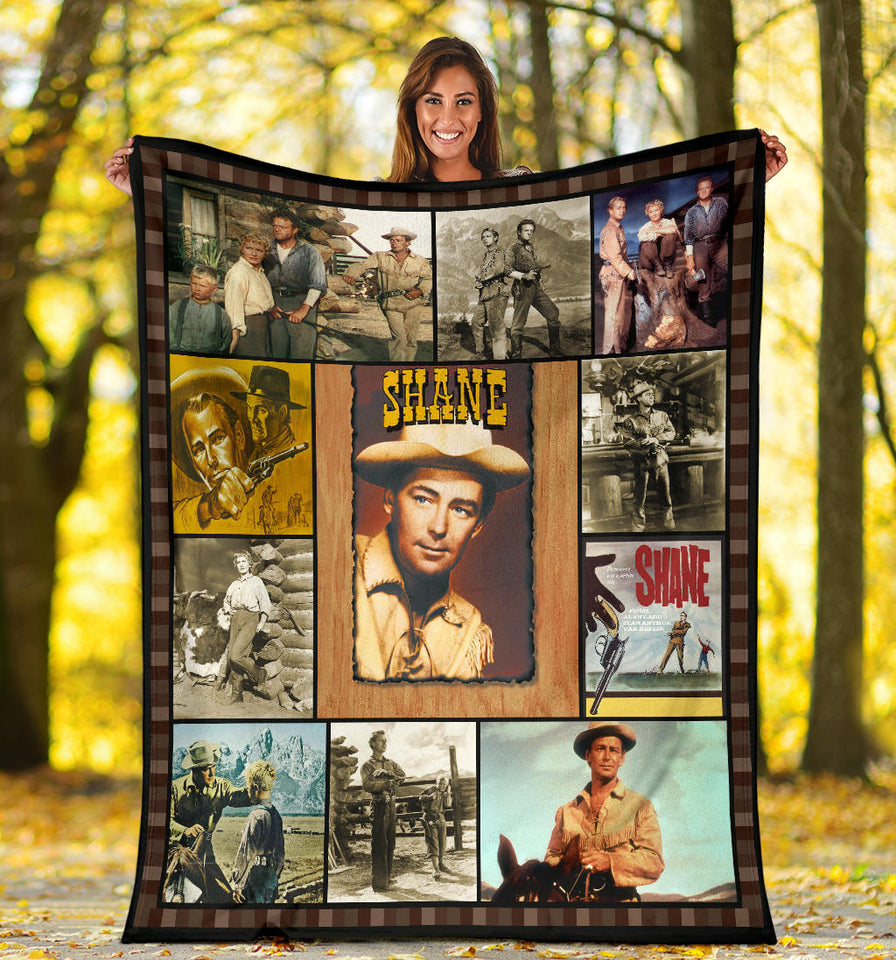 Shane 1953 Movie Blanket