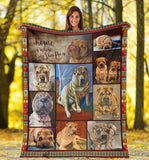 Shar-Pei Dog Blanket Shar-Pei Love Quilt