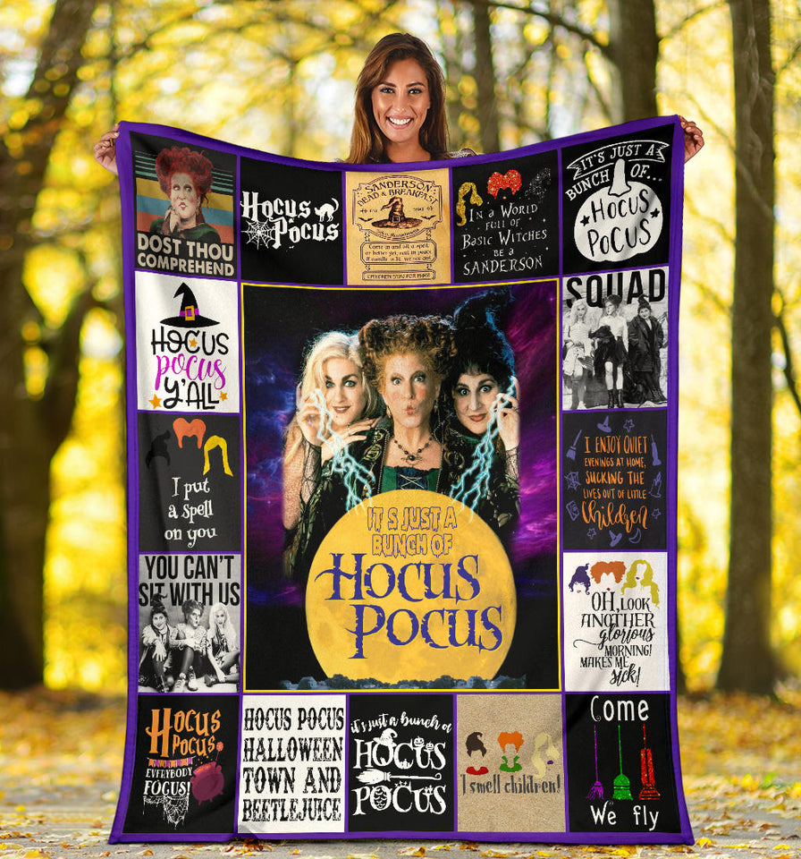 Hocus Pocus Blanket Halloween
