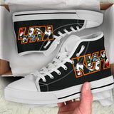 Kiss Band Shoes, Rock Band Hightop