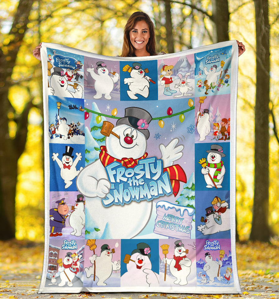 Frosty the Snowman Blanket copy