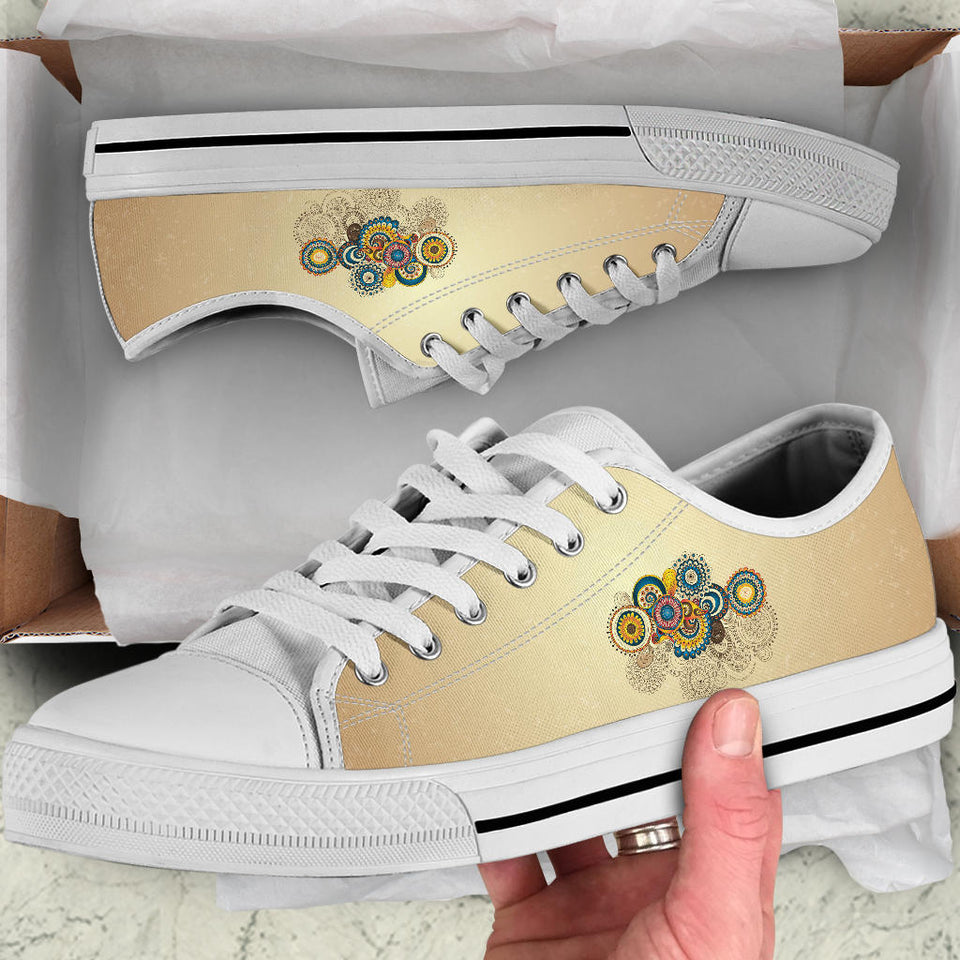 Vintage Hippie, Geometric Abstract, Women's Boots, Vegan