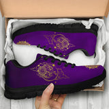 Gold Sun and Moon, Mandala Zen Spirit SNEAKERS