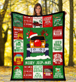 Merry Jeep-Mas Blanket copy