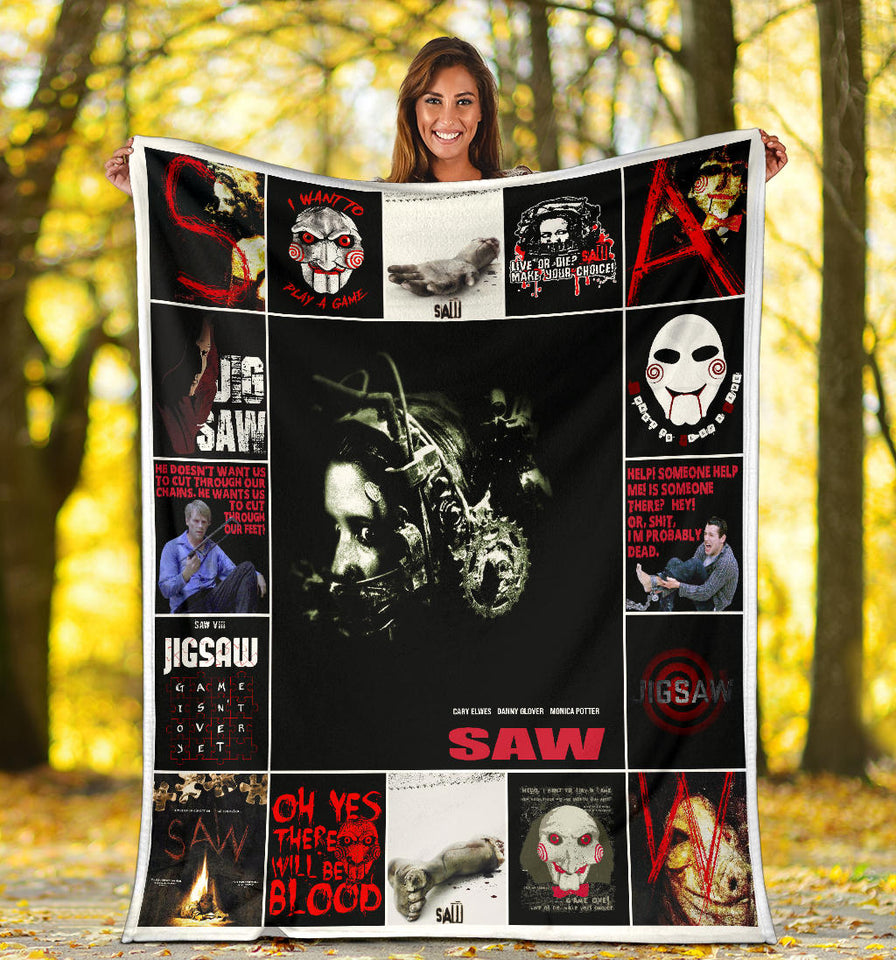 Saw For Fans Blanket copy