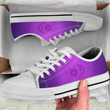 Purple Sun And Moon, Leather Boots Women, Handcrafted Boot