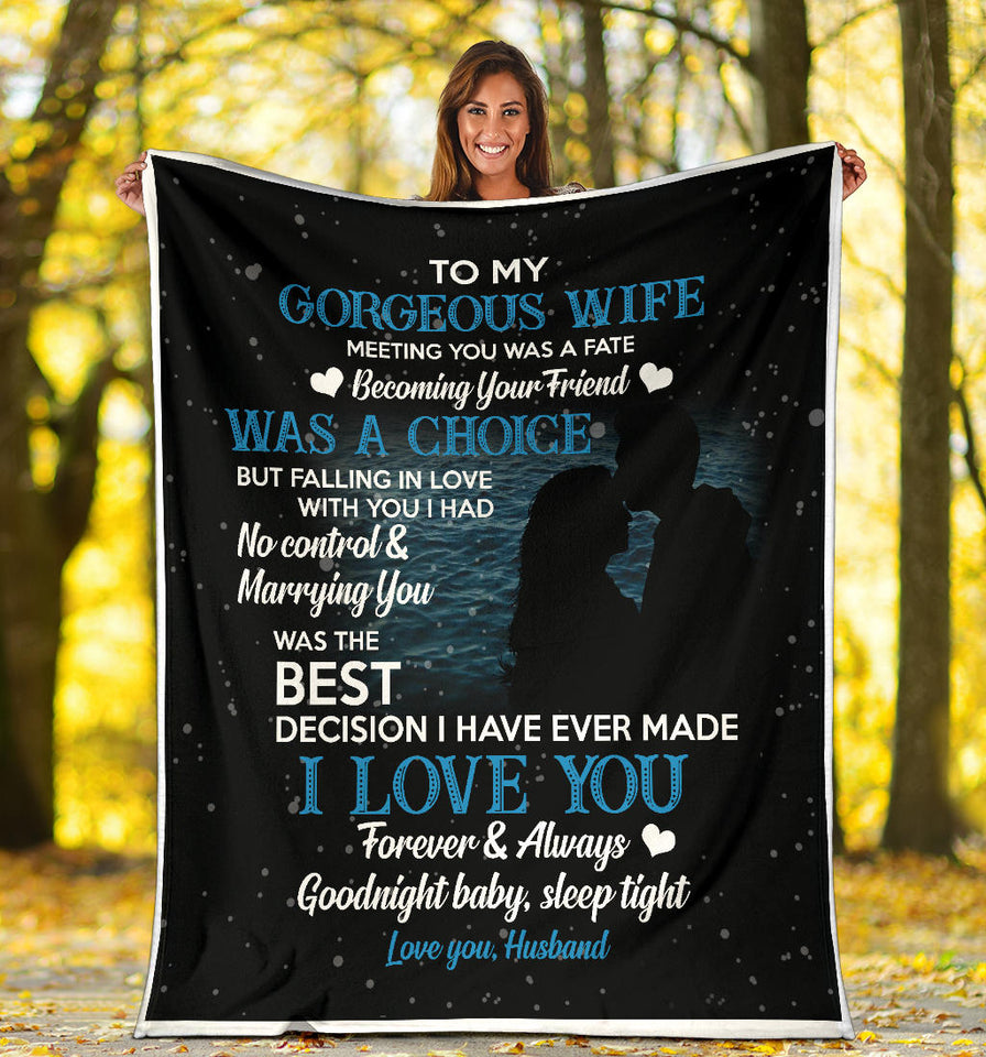 to My Gorgeous Wife Meeting You was A Fate