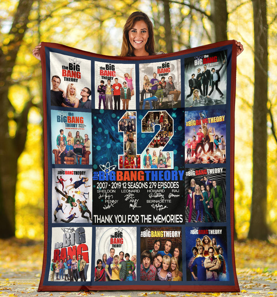 The Big Bang Theory Blanket